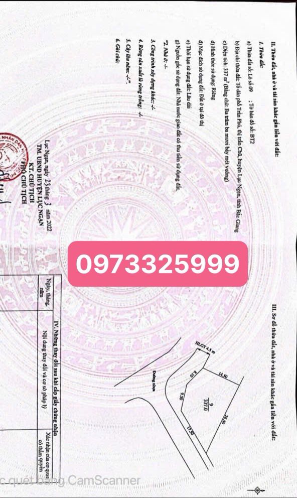 Đất Biệt Thự Lô Góc 2 Mặt Tiền 337m² - Cạnh Trường Chu Văn An, Giá 8 Tỷ