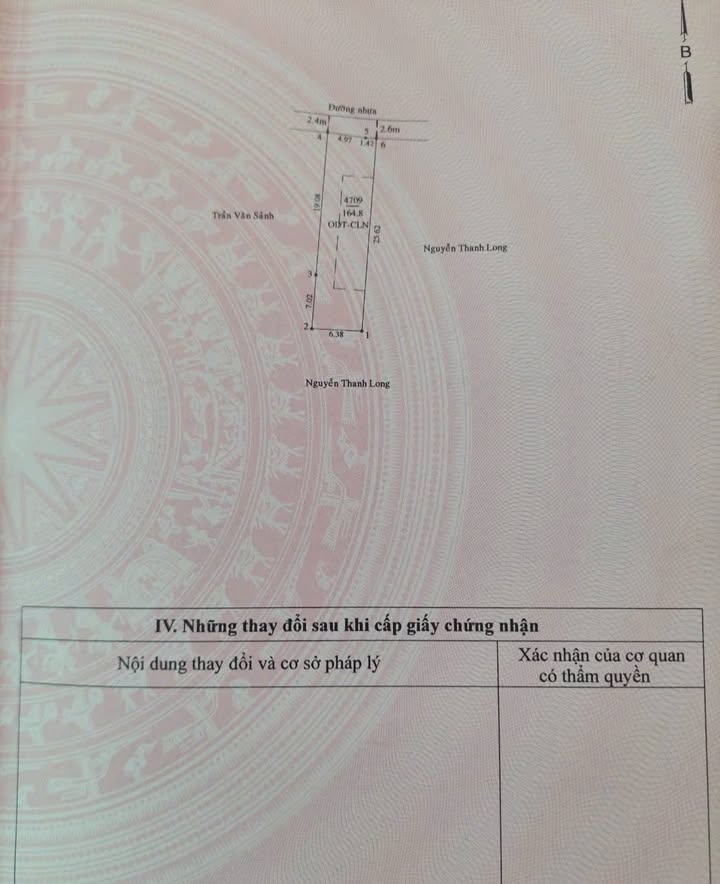 Đất thổ cư Tân An, Củ Chi 160m² giá 1.65 tỷ - Đường ô tô vào tận nơi!