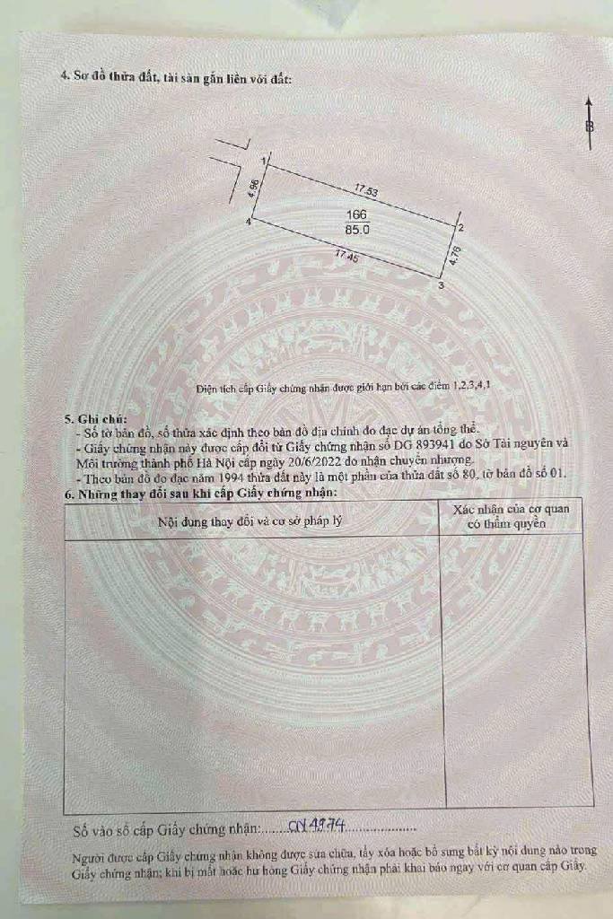 Bán đất tặng nhà C4 gác lửng 85m² tại Đại Vỹ, Đông Anh - Giá 5.5 tỷ - Sẵn sàng vào ở!