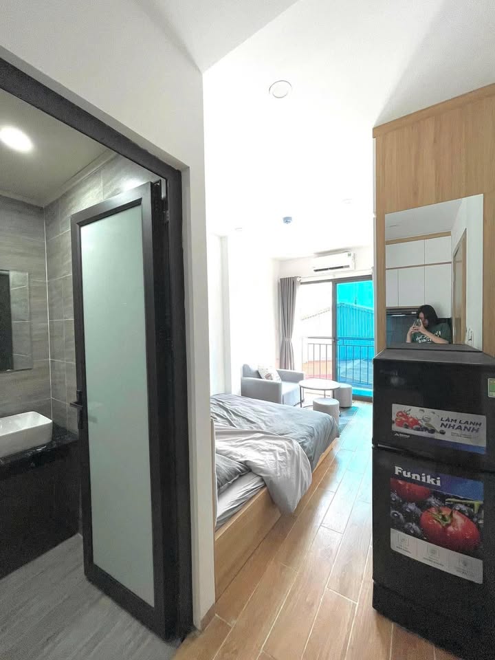 Căn hộ cho thuê tại Ngõ 21 Giáp Bát, 20m² - Nội thất đầy đủ, sẵn sàng vào ở!