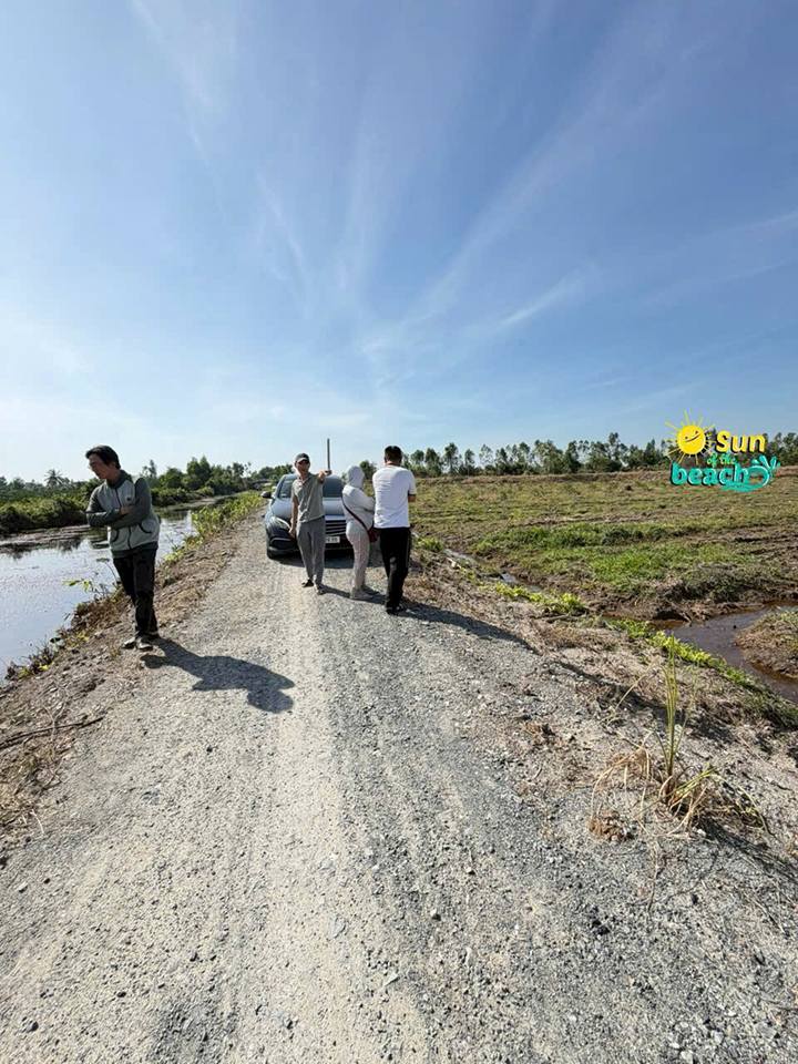 Đất vườn tại xã Thạnh Hoà, Bến Lức 837m² giá 750 triệu - View kênh thoáng mát!