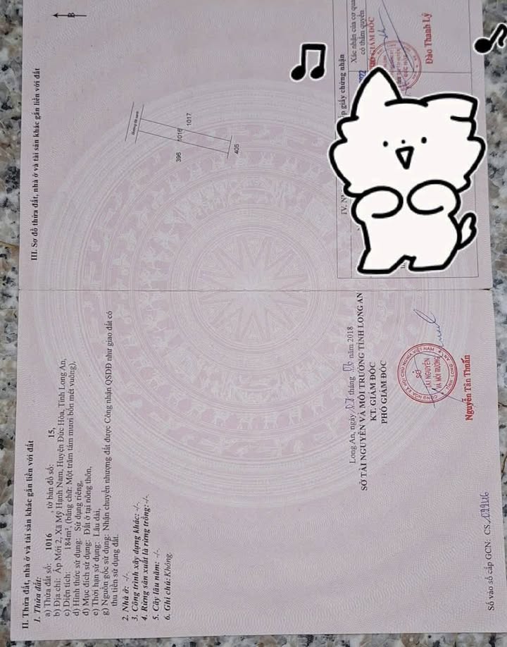 Đất thổ cư 185m² tại Ấp Mới 2, Long An - Sổ hồng riêng, giá 1.85 tỷ thương lượng!