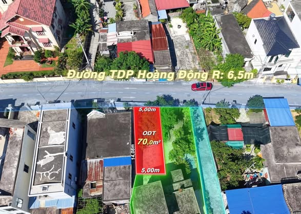 Đất nền tại TDP 1 Phường Thiên Hương, Hải Phòng 70m² giá 2.3 tỷ - Đầu tư sinh lời tiềm năng!