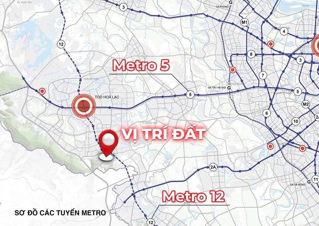 Đất nền dự án Phú Cát, Quốc Oai, 100m² giá 3-5 tỷ - Vị trí vàng gần ĐH Quốc Gia!