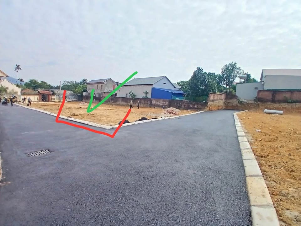 Đất nền Xuân Hòa, Phúc Yên 68m² giá 1.3 tỷ - Lô góc 2 mặt tiền, thổ cư 50m²