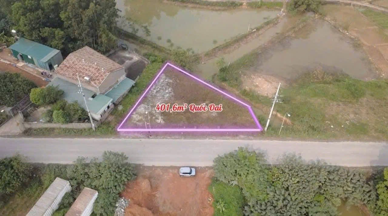 Đất nền Phú Cát, Quốc Oai, Hà Nội 400m² giá 8 tỷ - Sổ đỏ chính chủ, công chứng ngay!