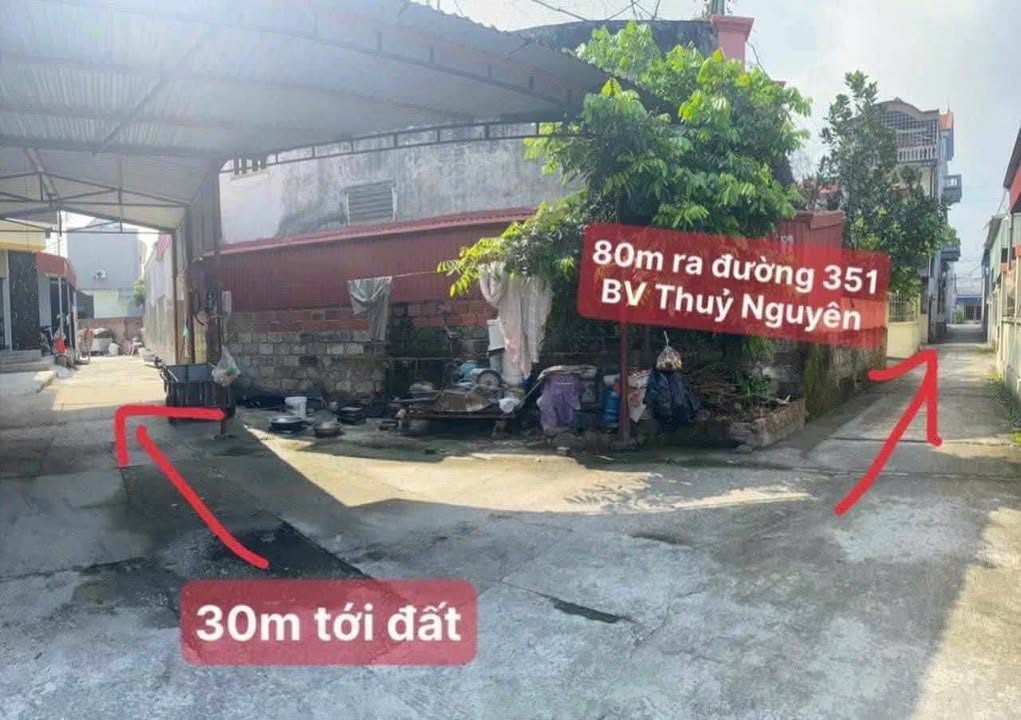 Đất thổ cư Thủy Sơn, Thủy Nguyên 82m² giá 1.6 tỷ - Gần bệnh viện, cơ hội đầu tư tuyệt vời!