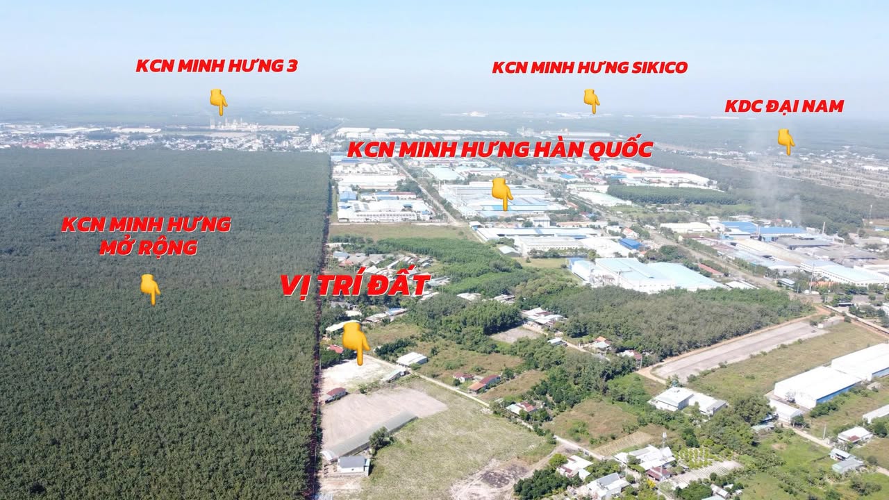 Đất nền Minh Hưng Chơn Thành 160m² giá 300 triệu - Đầu tư sinh lời ngay!