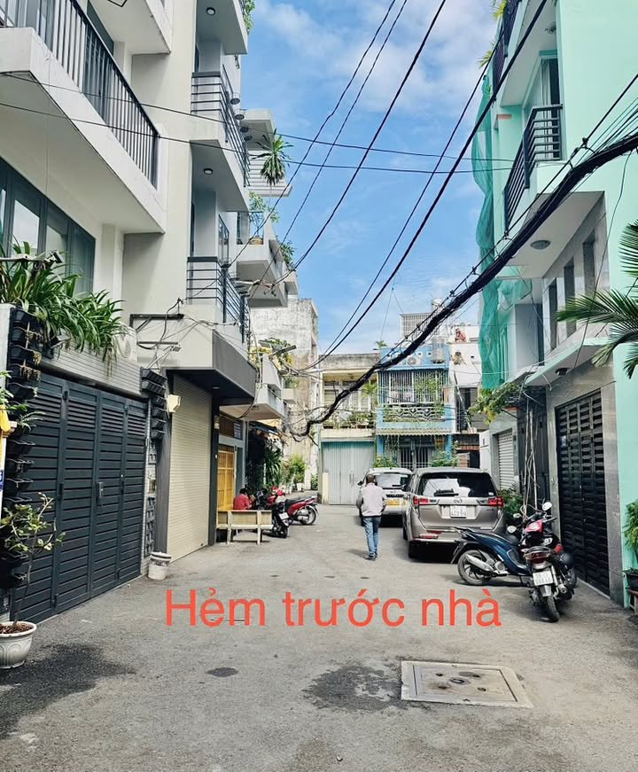 Nhà phố hẻm 5 Nơ Trang Long, Bình Thạnh 42m² giá 6 tỷ - Ô tô vào tận nhà!