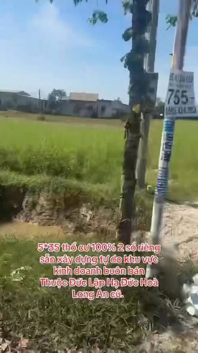 Đất nền Đức Lập Hạ 350m² giá 3.4 tỷ - Sổ đỏ chính chủ, xây dựng tự do!