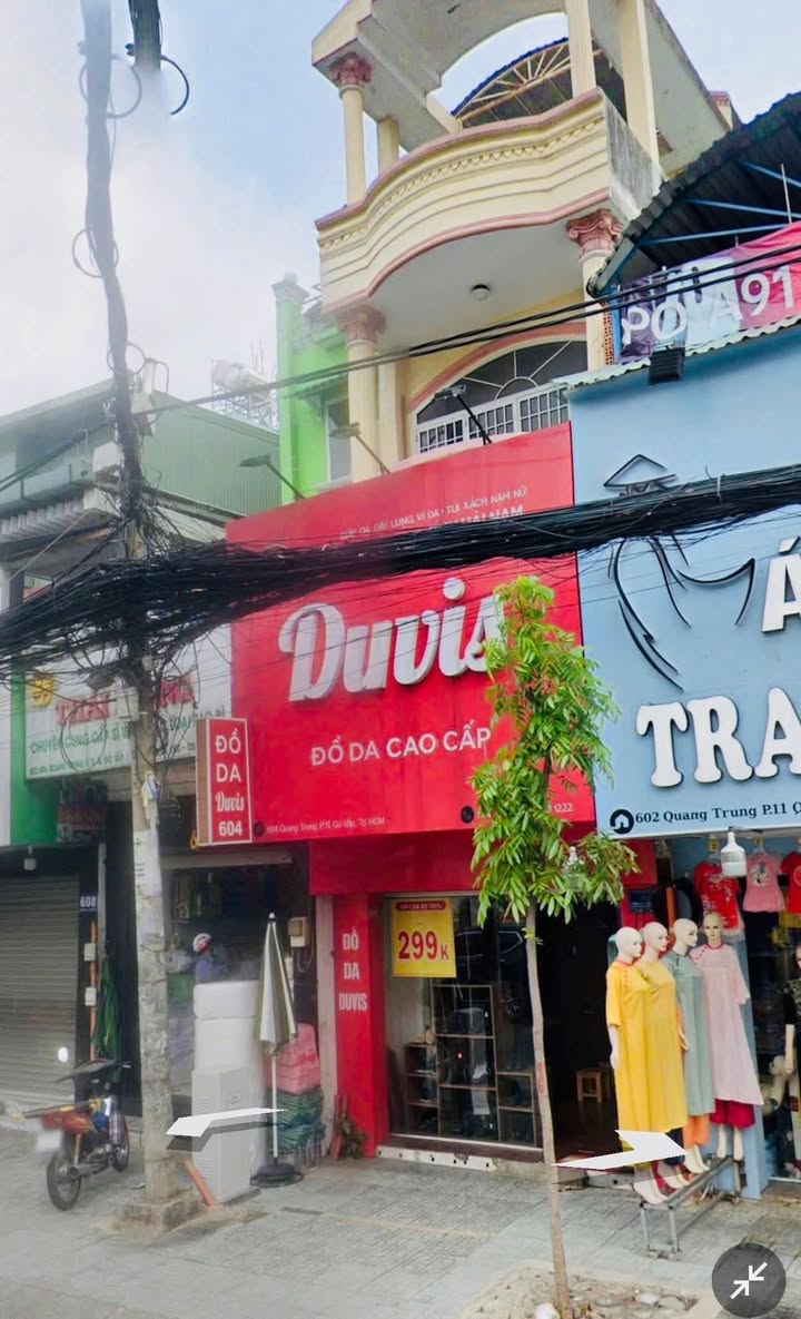 Nhà mặt tiền Quang Trung, P.11 Gò Vấp, 48.6m² giá 9.95 tỷ - Kinh doanh đắc địa!