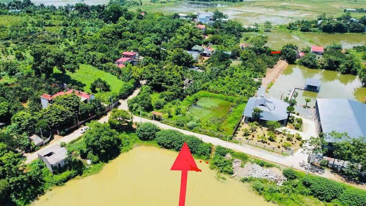 Đất nền Hòa Sơn, Lương Sơn 1800m² giá thỏa thuận - Lô góc 2 mặt đường ô tô tránh