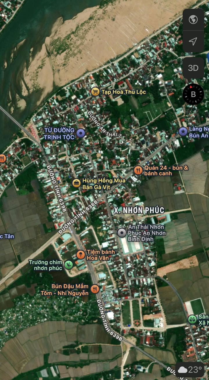 Đất lô góc 2 mặt tiền Nhơn Phúc An Nhơn 197m² - Cơ hội đầu tư tuyệt vời!