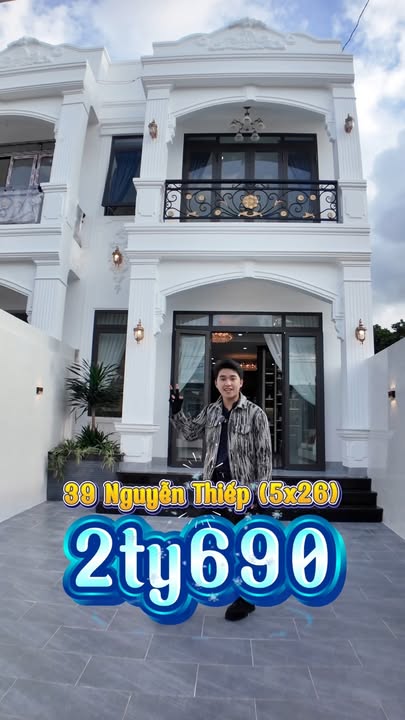 Nhà 2 tầng đường Nguyễn Thiếp, phường Diên Hồng, 130m² chỉ 2.69 tỷ - Gần chợ và trường học!