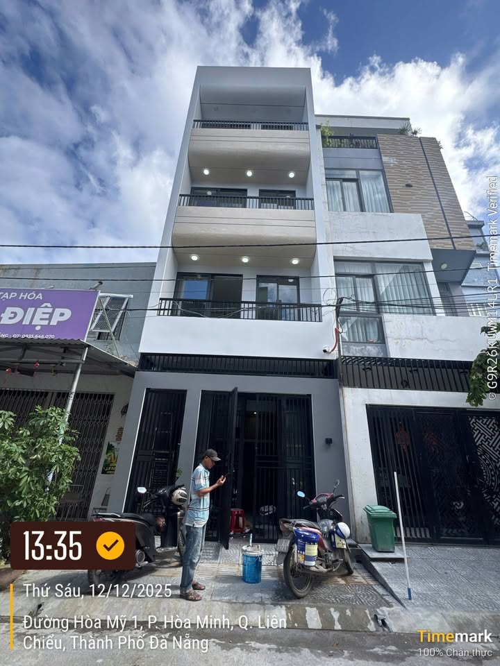 Cho thuê phòng trọ mới xây tại 03 Hòa Mỹ 2, Đà Nẵng - Đầy đủ nội thất, an ninh tốt!