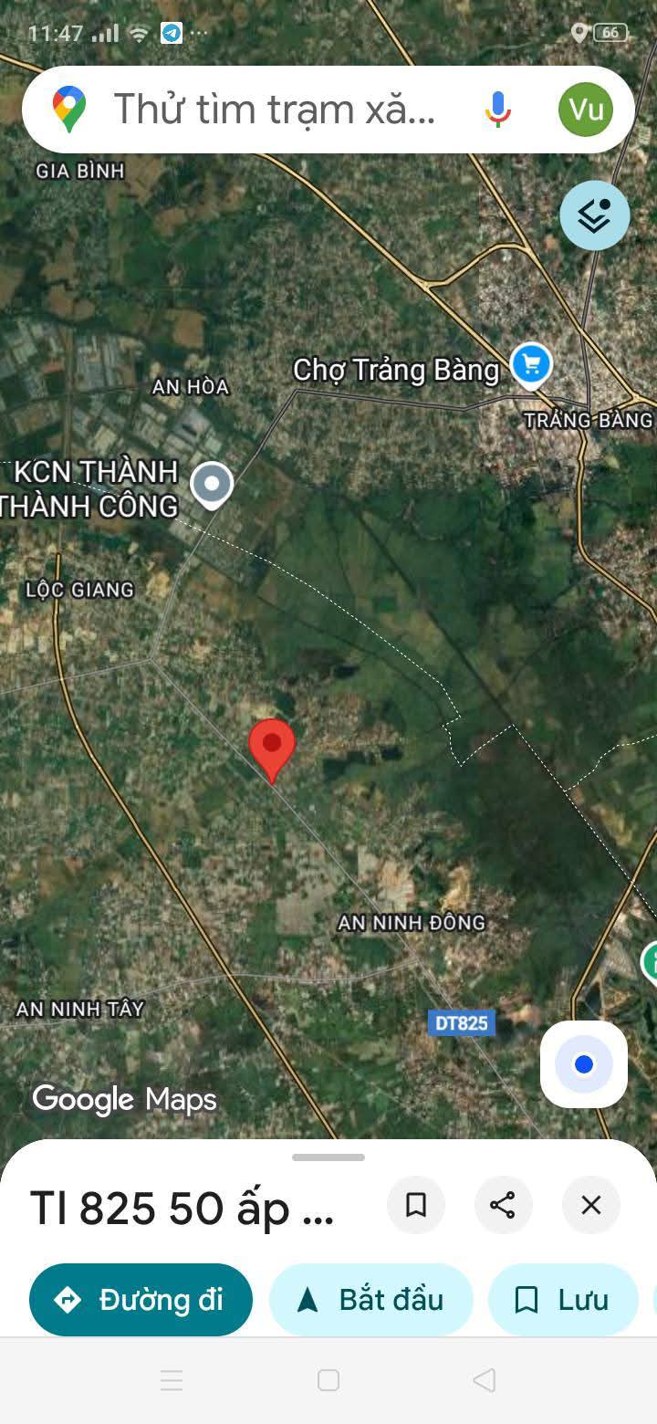 Đất nền Mặt tiền đường 825, Đức Hòa, Long An 216m² giá 2.55 tỷ - Cơ hội đầu tư hấp dẫn!