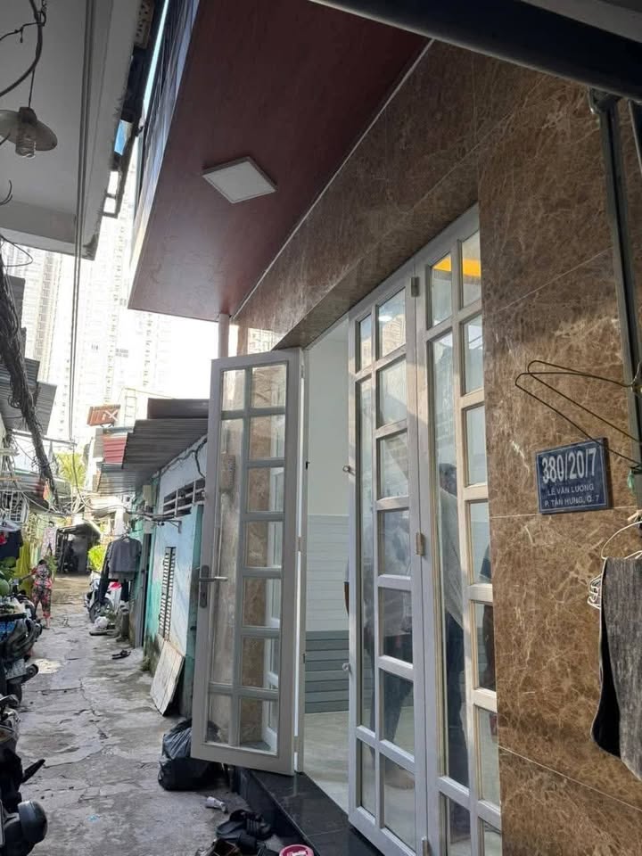 Nhà hẻm 380 Lê Văn Lương, quận 7, 28m² giá 1.85 tỷ - Nhà mới, đầy đủ tiện nghi!