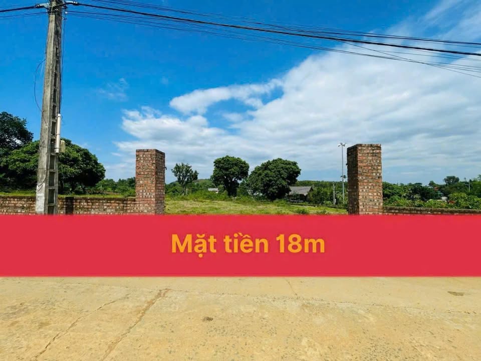 Đất thổ cư 453m² tại Đồng Bèn, Quốc Oai - Mặt tiền 18m, giá thỏa thuận cực hấp dẫn!