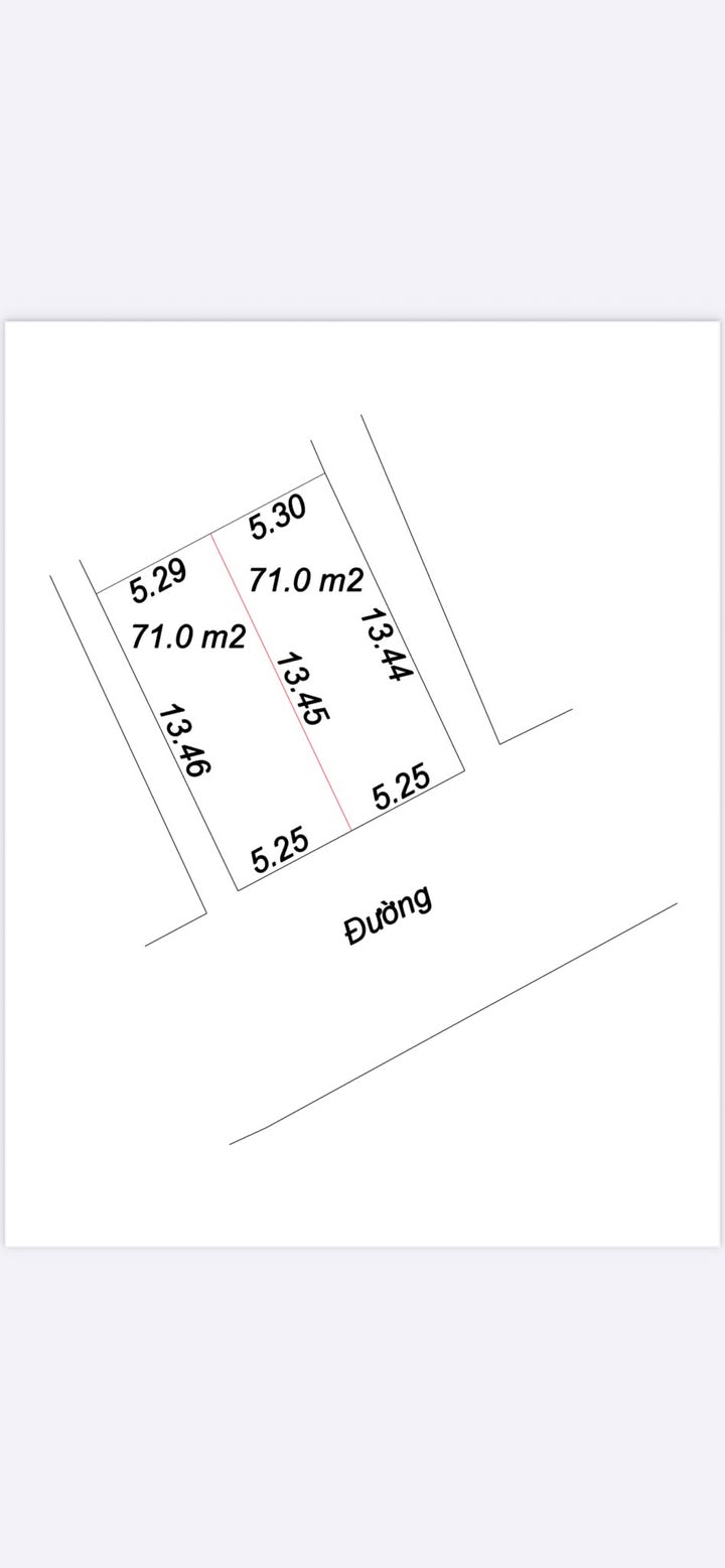 Lô Góc Kinh Doanh Tại Đông Sơn Việt Đoàn 71m² - Mặt Tiền 5,25m, Đường Rộng 10m