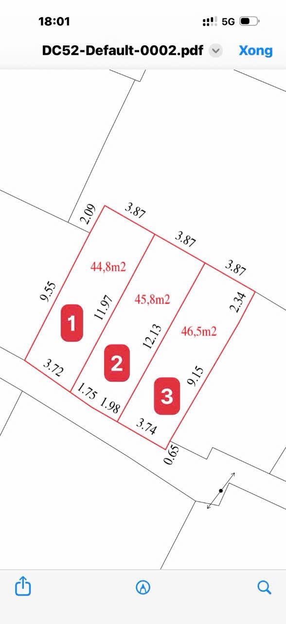 Đất nền Xóm 3 Đồng Nguyên 45m² giá 2 tỷ - Cơ hội đầu tư hiếm có!