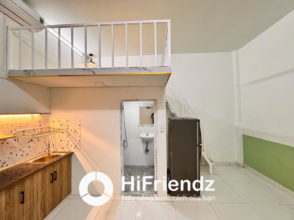 Căn hộ Bình Hưng Hòa B 3.3 triệu - Gác xép, Full nội thất cơ bản