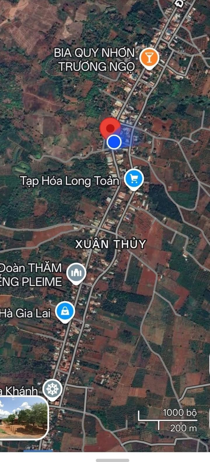 Đất nền góc 2 mặt tiền Tỉnh Lộ 665, xã Ia Pia, huyện Chư Prông, diện tích 320m² - Cơ hội đầu tư hấp dẫn!