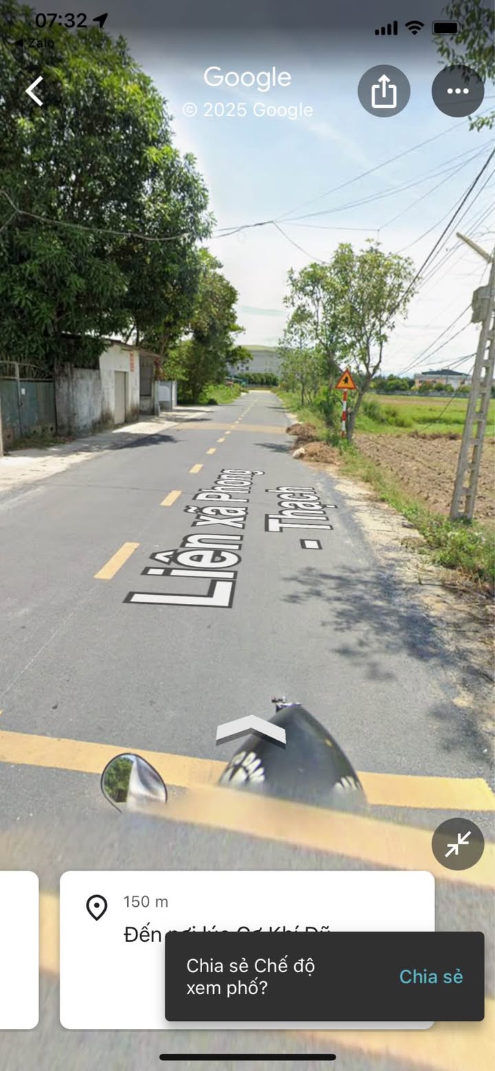 Đất mặt đường Liên Xã Phong Thạch, Nghi Phong 148m² giá 3.9 tỷ - Vị trí đẹp sát ĐH Vinh