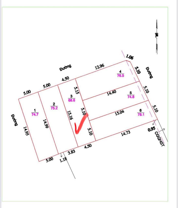 Đất nền Vạn Xuân, Nghi Ân 68.6m² giá chỉ 2 tỷ - Cơ hội vàng cho đầu tư!