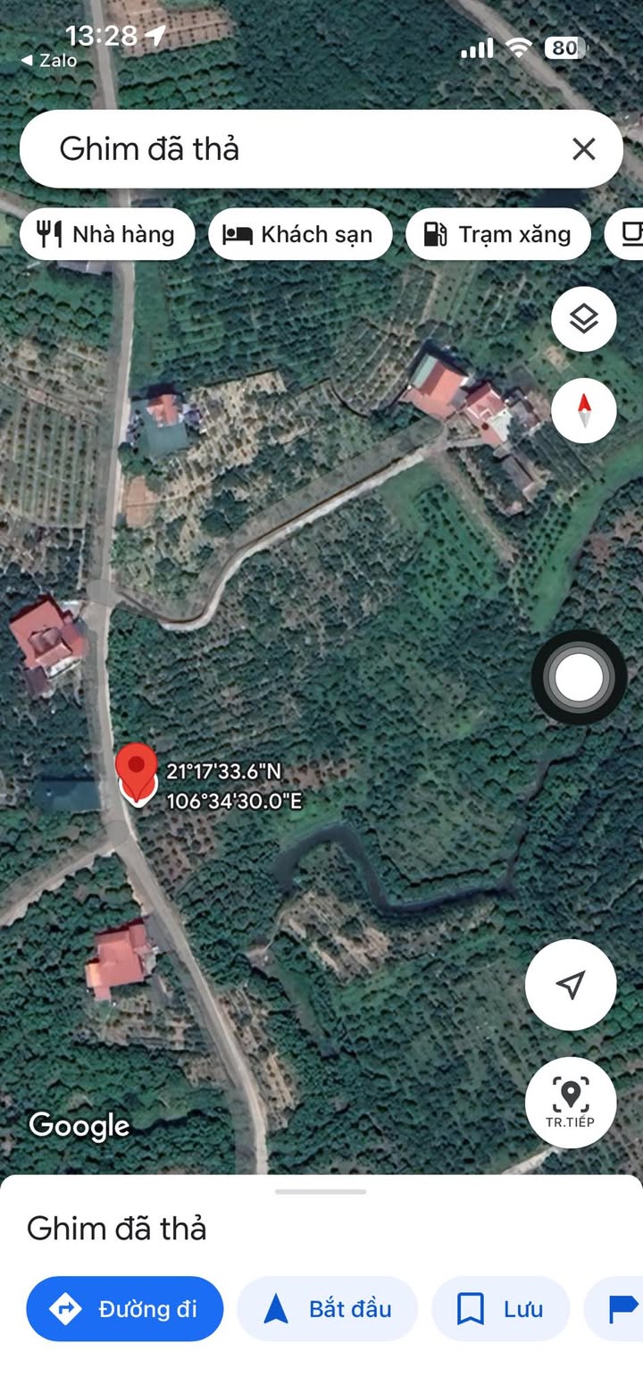 Đất vườn 6100m² tại Tân Mộc, Lục Ngạn - Giá thỏa thuận, bám suối!