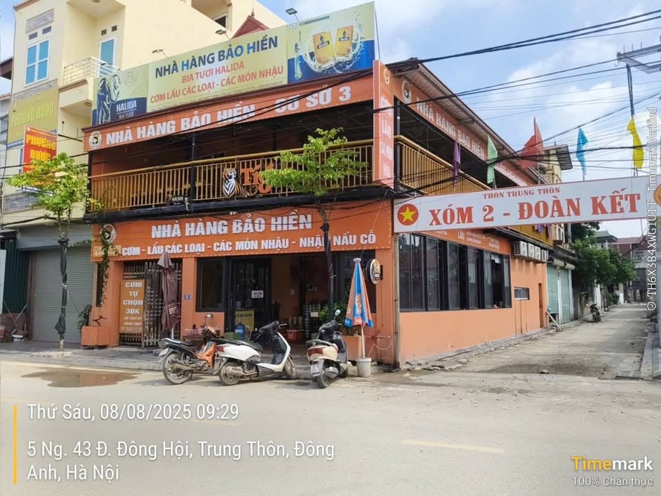 Đất nền thổ cư tại thôn Trung Thôn, Đông Hội 92m² giá chỉ 11 tỷ - Vị trí vàng gần Vinhomes!