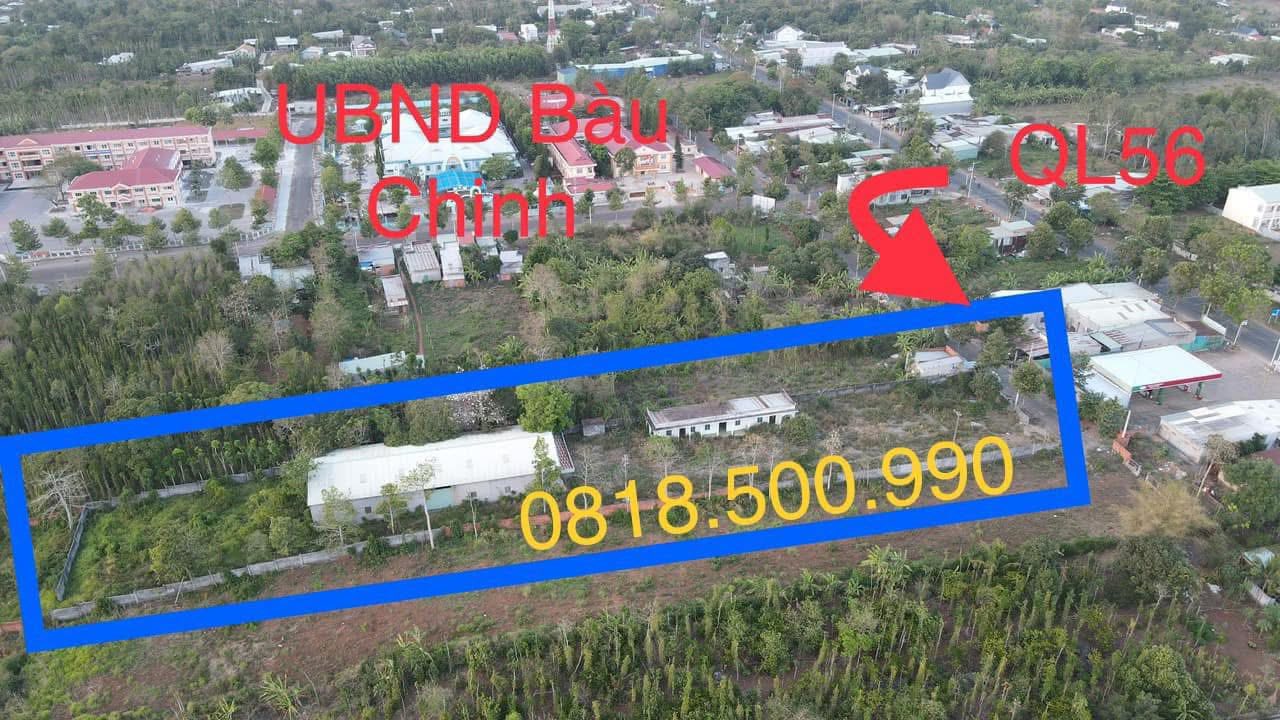 Đất nền Bàu Chinh, Châu Đức 5563m² giá 8 tỷ - Sẵn nhà xưởng