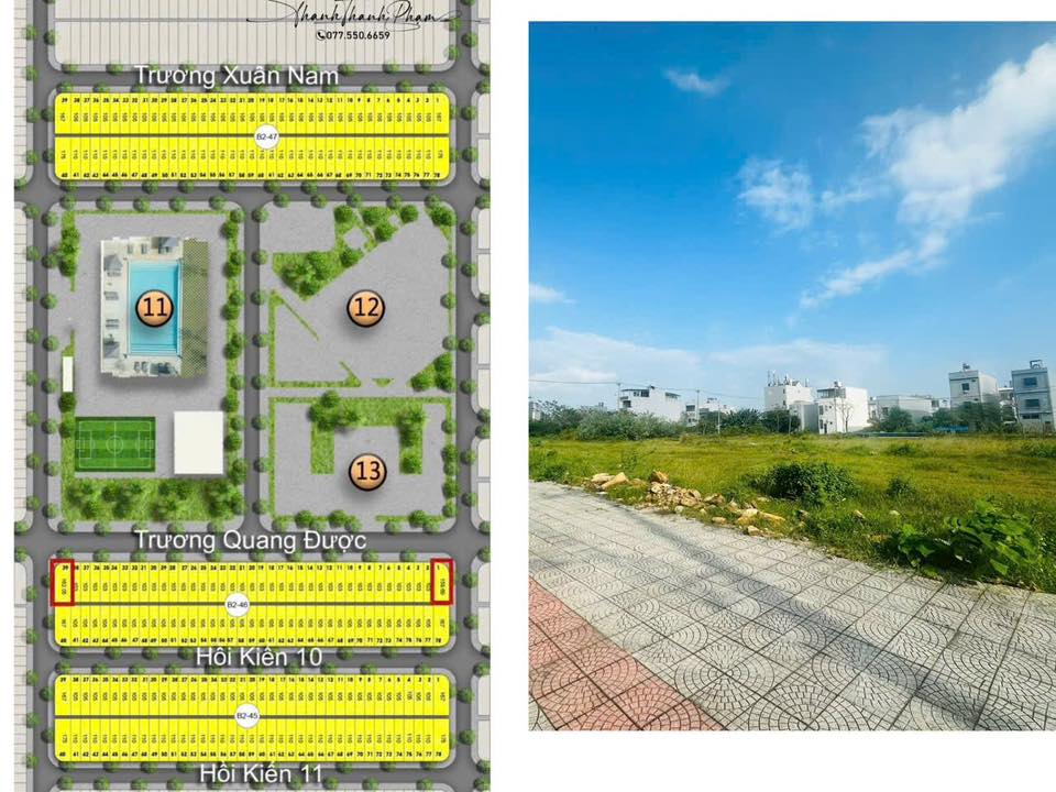 Đất nền góc đường Trương Quang Dược, Đà Nẵng 159m² giá 15.035 tỷ - Cơ hội đầu tư hấp dẫn!