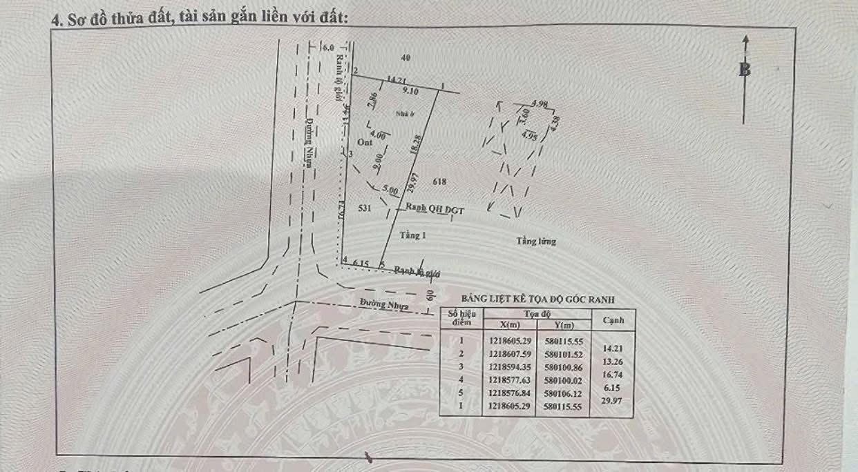 Nhà hoàn công Củ Chi 184m² giá 3.9 tỷ - Góc 2 mặt tiền, kinh doanh sầm uất!