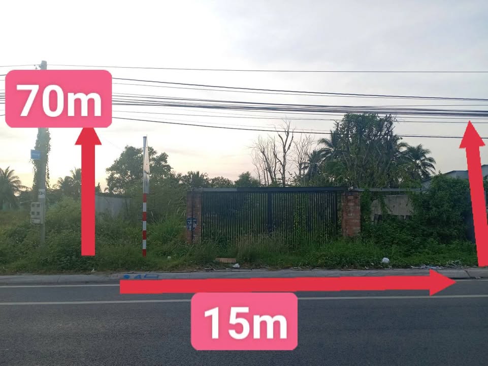 Đất mặt tiền Tỉnh Lộ 870, Phước Thạnh, 1050m² giá 11 tỷ - Cơ hội đầu tư sinh lời!