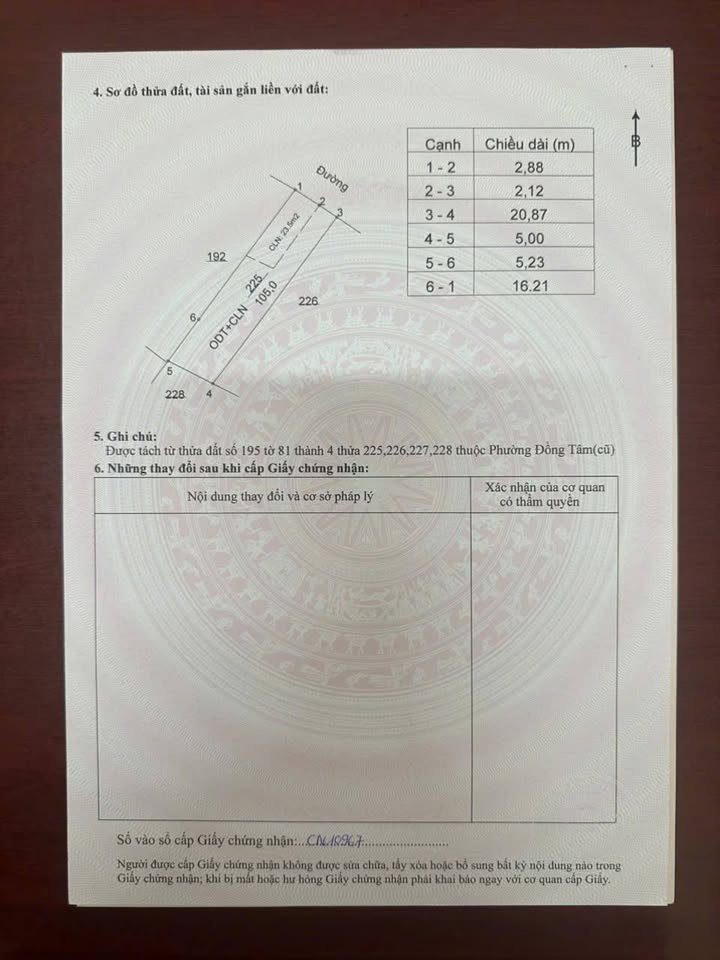 Đất nền Vĩnh Yên 105m² giá 2.1 tỷ - View hồ sinh thái tuyệt đẹp!