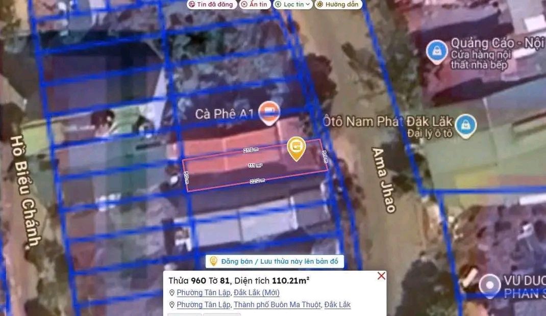 Đất mặt tiền Ama Jao, Tân Lập 115m² giá 6.35 tỷ - Pháp lý rõ ràng, vị trí đẹp!