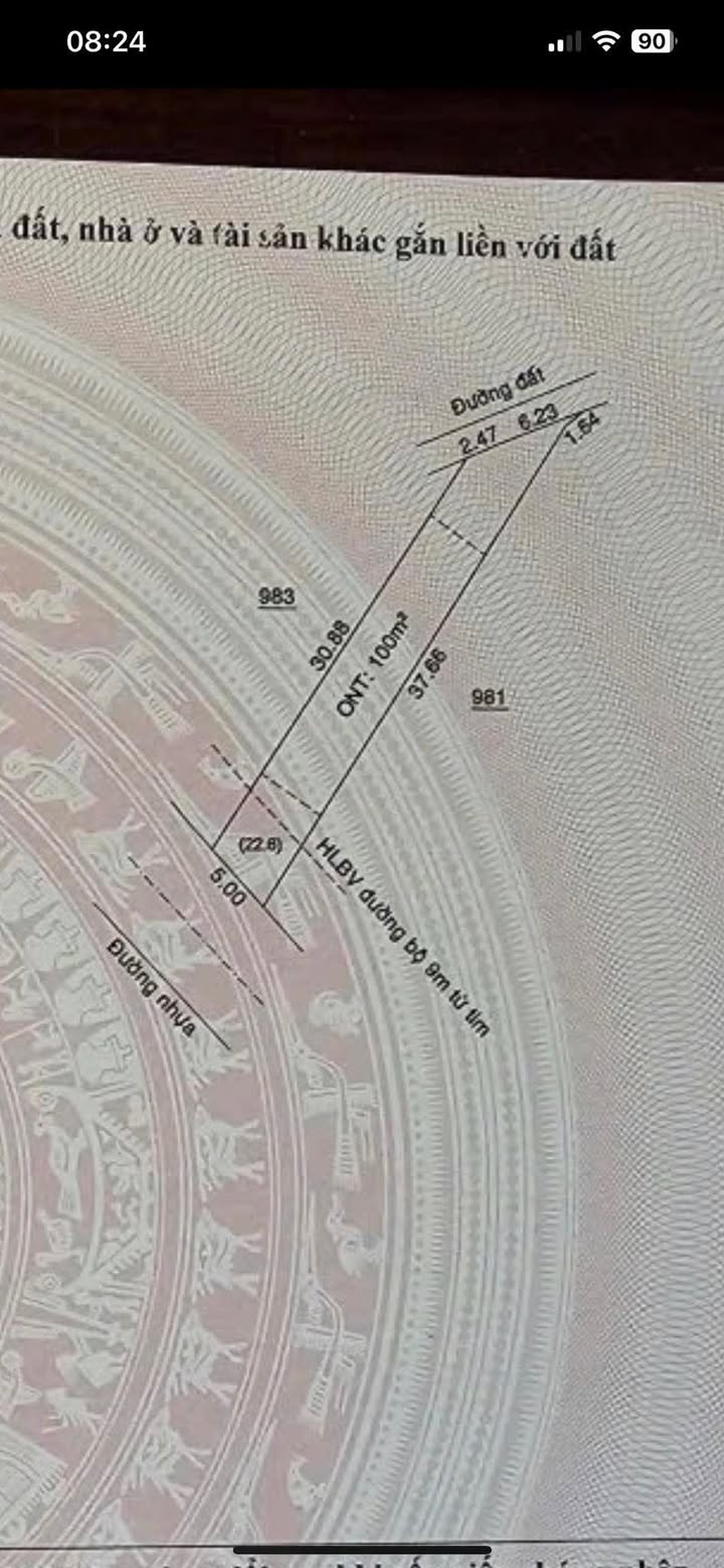 Đất nền 190m² xã Tân Tiến, Bù Gia Mập - Giá chỉ 155 triệu, sổ đỏ chính chủ!