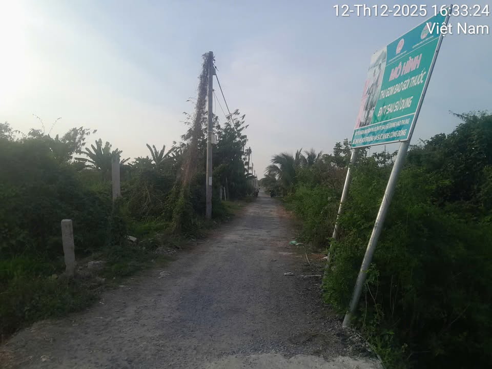 Đất vườn 1200m² xã Vĩnh Châu, An Giang - Giá 900 triệu, vị trí yên tĩnh!