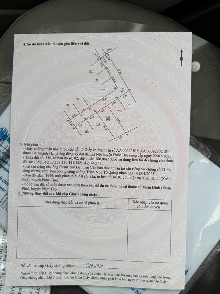 Đất nền Xuân Đình, Phúc Thọ 90m² giá 2 tỷ - Cơ hội đầu tư hấp dẫn!