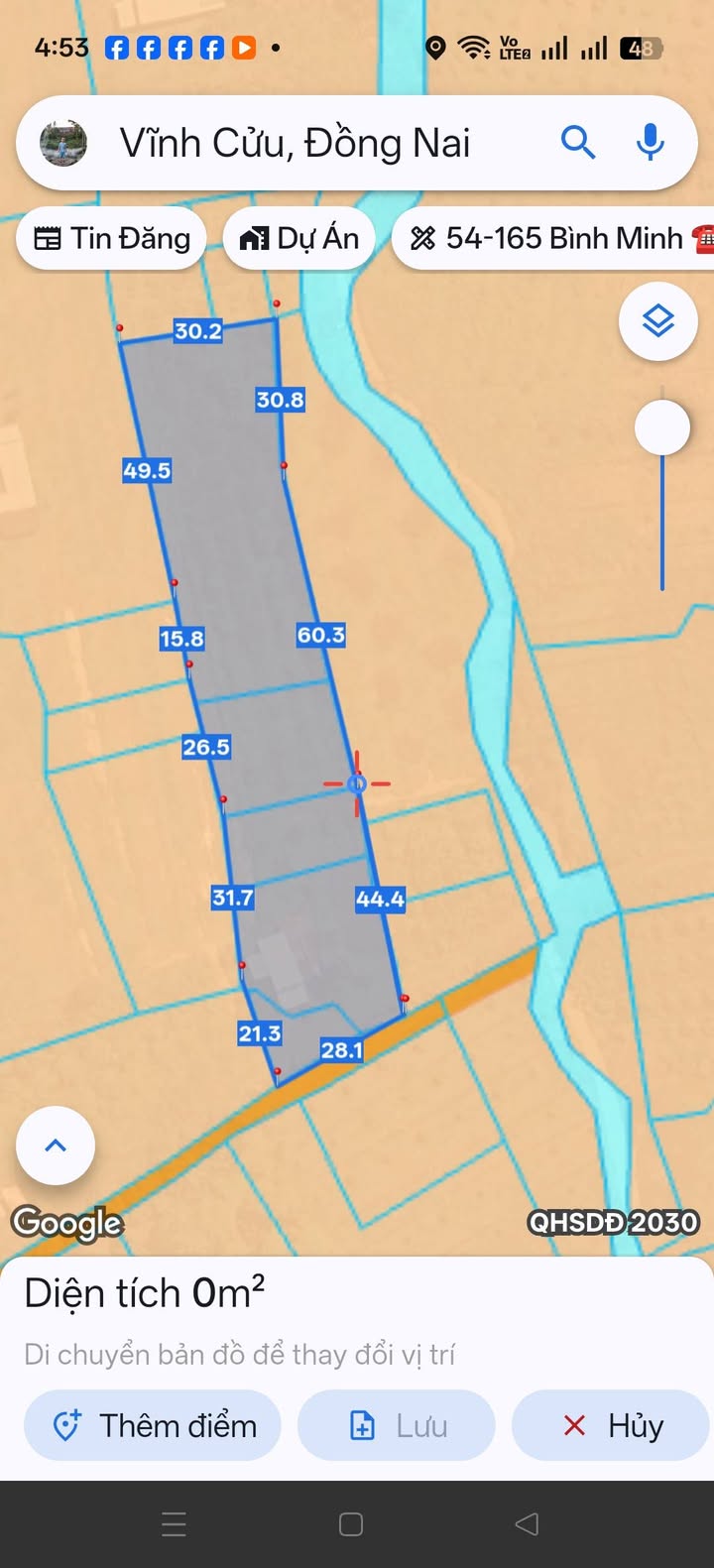 Đất nền 3600m² tại Phú Lý, Vĩnh Cửu chỉ 1.379 tỷ - Bán gấp trả nợ ngân hàng!