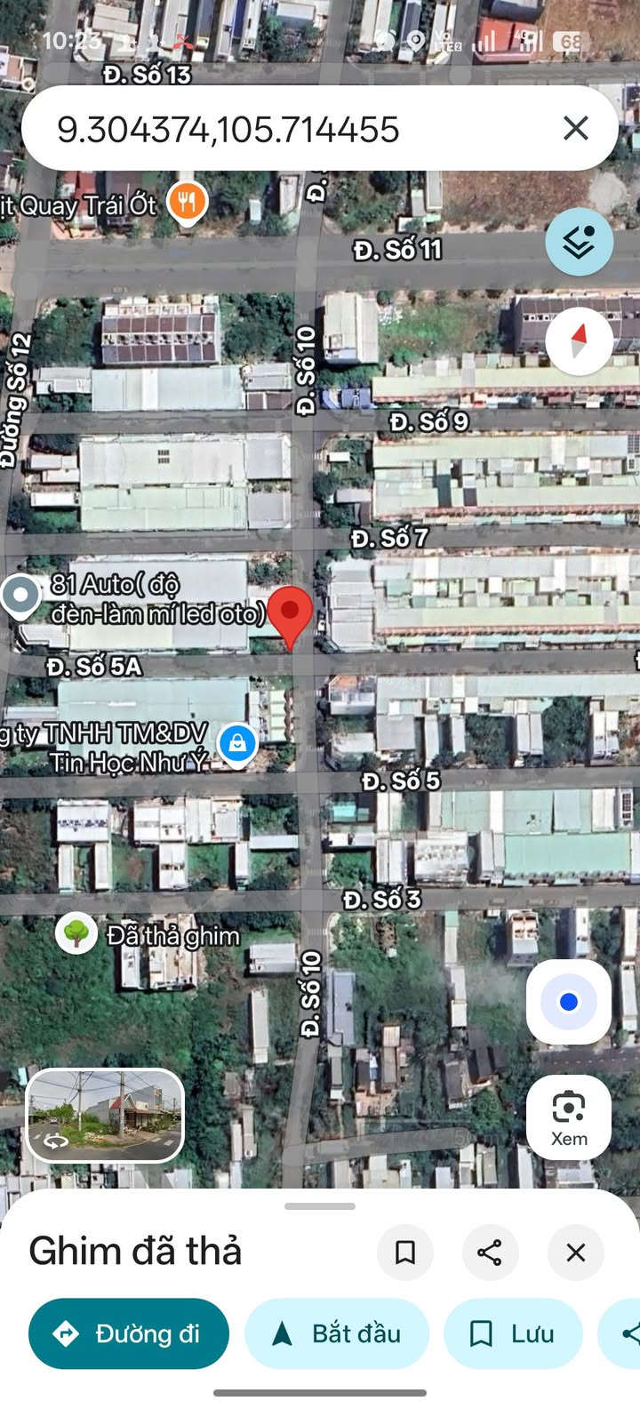 Đất nền góc đường Số 10, KDC Tràng An, Bạc Liêu 64m² - Giá tốt, thương lượng chính chủ!