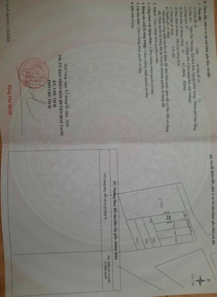 Đất nền Hòa Khánh Đà Nẵng 97m² giá 1.2 tỷ - Đầu tư sinh lời ngay!