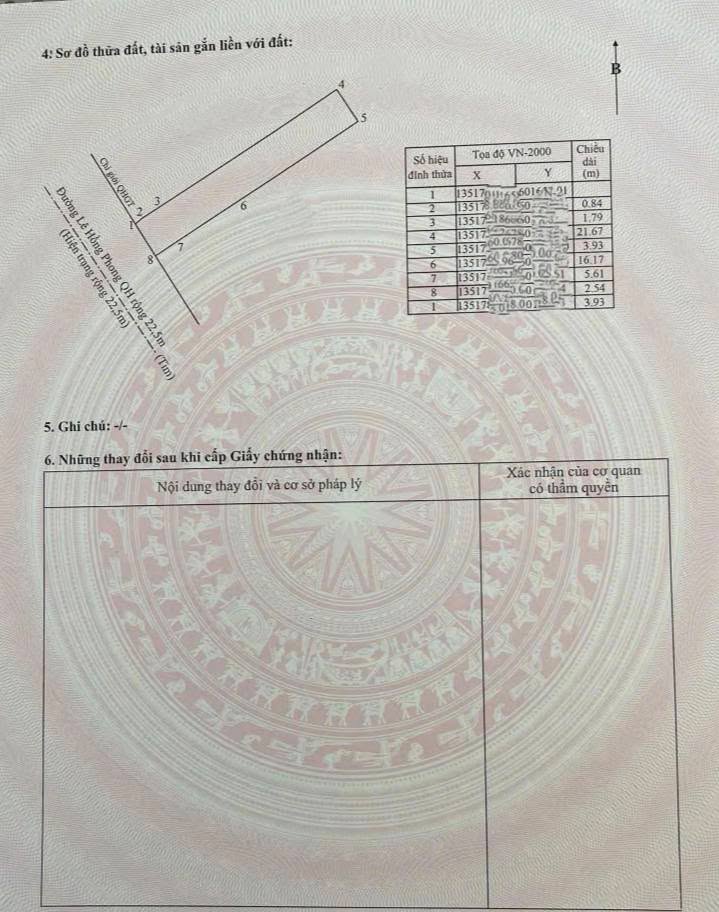 Đất mặt tiền kinh doanh đường Lê Hồng Phong, Nha Trang 96,3m² - Giá tốt chỉ 8,5 tỷ!