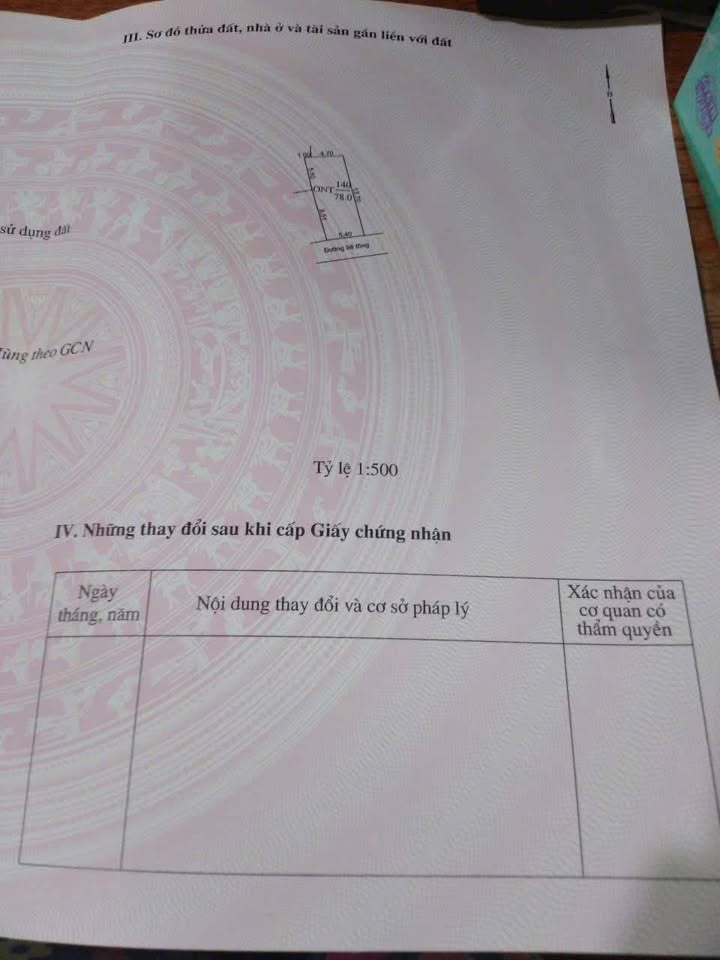 Nhà Hồng Phong, Nam Sách 78m² giá 1.1 tỷ - Đường dẫn cầu Hàn chỉ 200m!