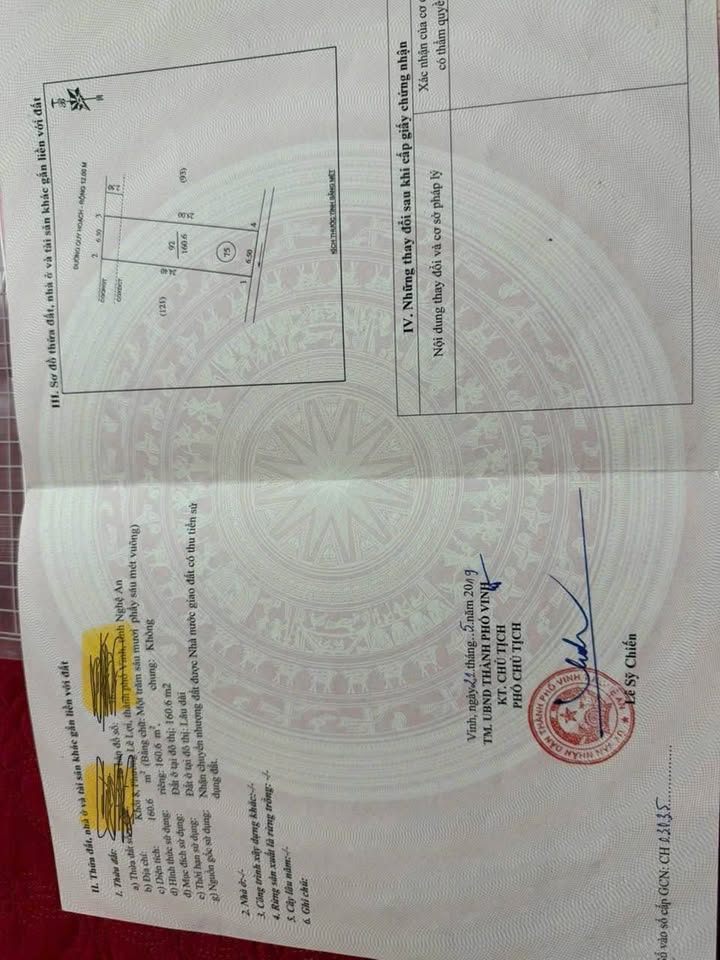 Đất nền phường Thành Vinh, Nghệ An 161m² giá 7.8 tỷ - Vị trí đẹp, tiềm năng phát triển!