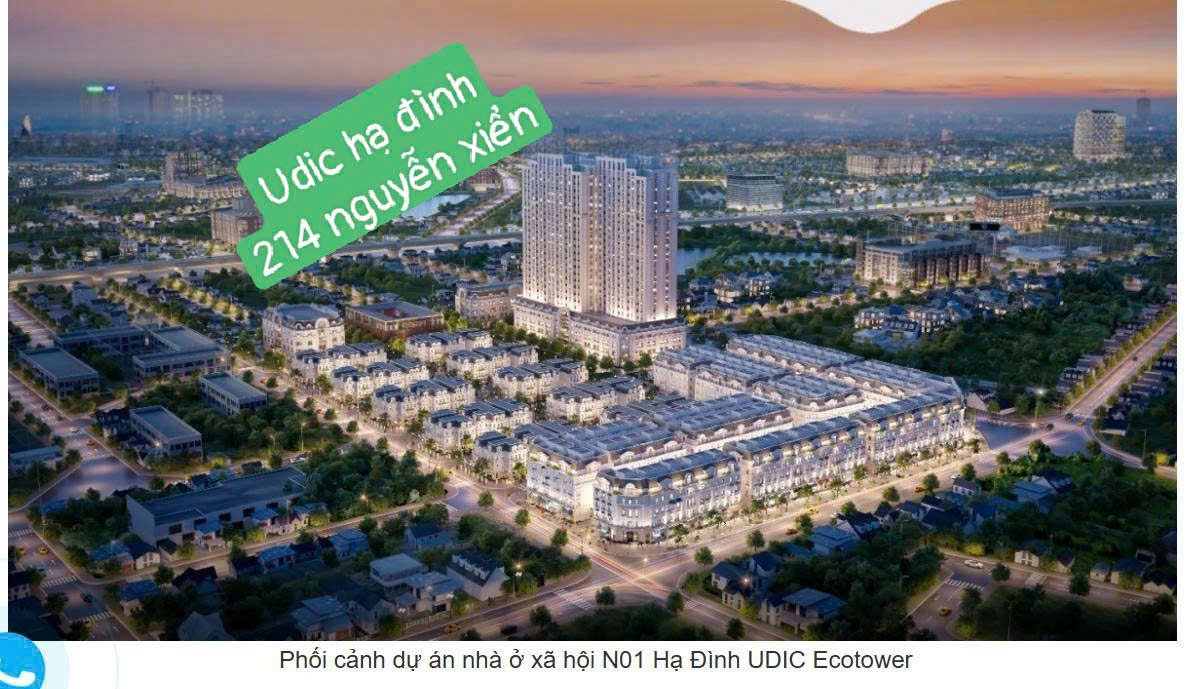 Căn hộ Udic Hạ Đình 77m² - Giá thỏa thuận, cơ hội không thể bỏ lỡ!