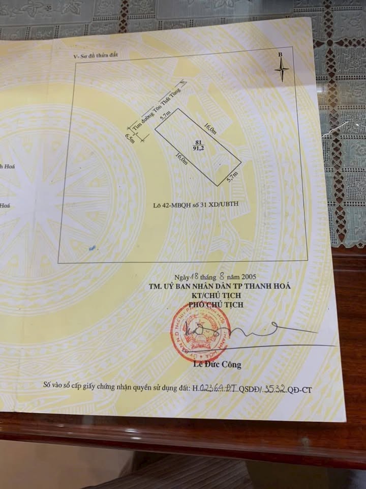 Nhà 3 tầng phường Đông Thọ 92m² giá 6.1 tỷ - Vị trí vàng, phong thủy tốt!