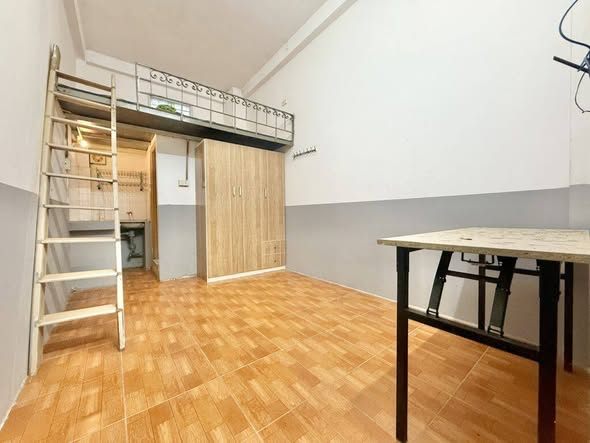 Phòng gác xép Kim Giang 25m² giá 2.7 triệu - Nội thất đầy đủ, tiện nghi