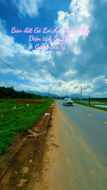 Đất thổ cư 105m² tại Ân Tường Tây, Hoài Ân - Đầu tư sinh lời tốt!