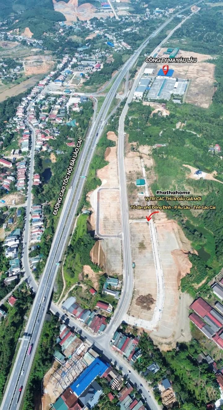 Đất TĐC May Âu Lâu Yên Bái 190m² giá 1.4 tỷ - Cao ráo thoáng mát, không ngập lụt!